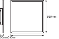 Panel LED 36W RGB SMART+ WIFI PLANON PLUS 600X600 LEDVANCE