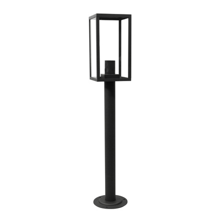 Lampa Ogrodowa Stojąca Malmo 68cm Słupek do LED E27 Grafit - GOLDLUX (Polux)