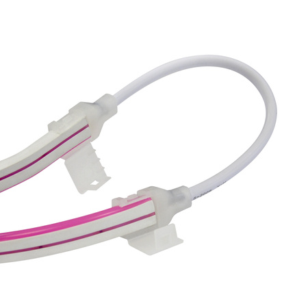 Złączka 2-stronna do taśm LED NEON z przewodem 2PIN 12MM