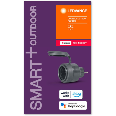Inteligentne Gniazdko Sieciowe Zewnętrzne EU 230V 3680W 16A LEDVANCE SMART+ ZigBee