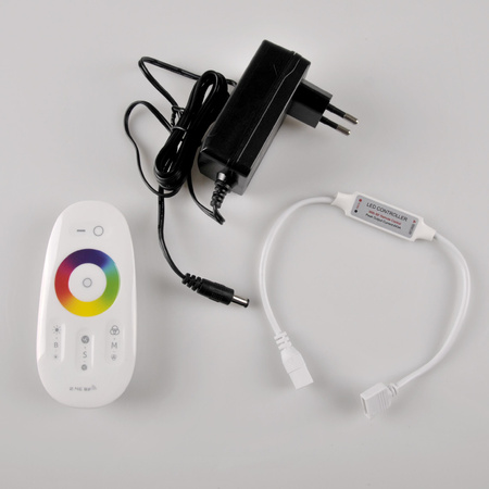 Taśma Pasek LED RGBw 22W 990lm 120° Biała IP65 Ściemnialna Sanico Goldlux