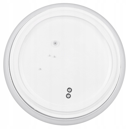 Plafon Lampa Oprawa Sufitowa 1x E27 Natynkowy z Czujnikiem Ruchu Okrągły Biały LOBO Masterled