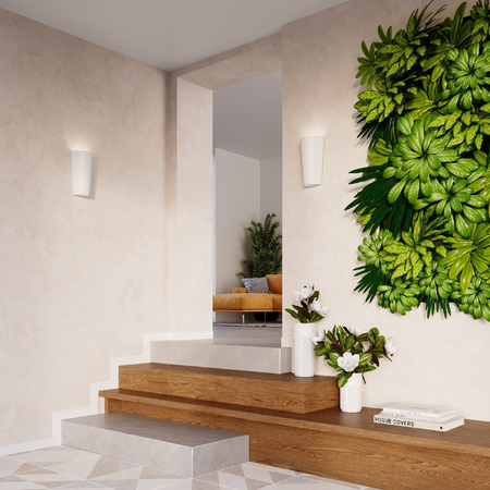 Lampa Ścienna Kinkiet E27 Tubularna Biała Nowoczesna Lana Sollux