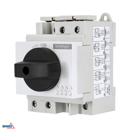 Rozłącznik Izolacyjny Główny PV 4-Poloey 1200V IP20 32A Schelinger