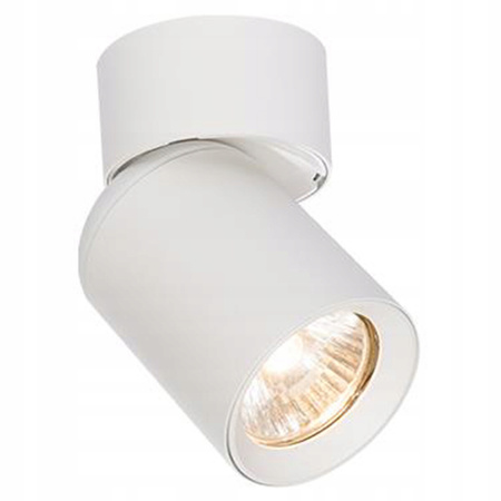 Lampa Sufitowa Ścienna TIMO Reflektor Oprawa Halogenowa Ruchoma 1xGU10 Biały LVT