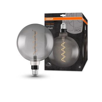 Żarówka LED Dekoracyjna G200 Kula E27 4W = 15W 140lm 1800K Ciepła 340° Dymiona Ściemnialna Vintage 1906 Osram
