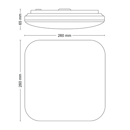Lampa Sufitowa Plafon LED 12W 1200lm 2700K Biała Mauve Philips