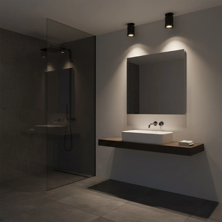 Oprawa sufitowa natynkowa okrągła JUPITER 10 C GOLDLUX (Polux) DOWNLIGHT E27