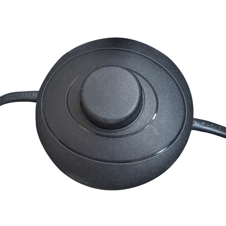 Lampa Podłogowa Oprawa Stojąca E27 Czarna Tekla Sanico Goldlux