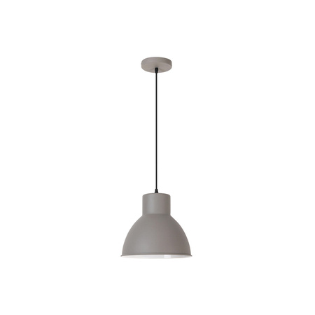 Lampa Wisząca Sufitowa Zwis E27 Srebrny Industrialny Derek Rabalux