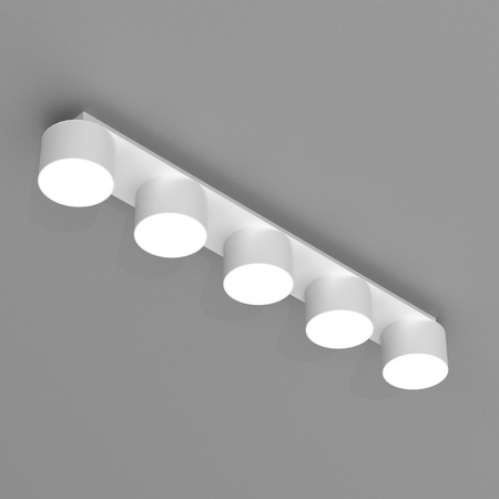 Lampa Sufitowa DIXIE Biała 5xGX53 Milagro