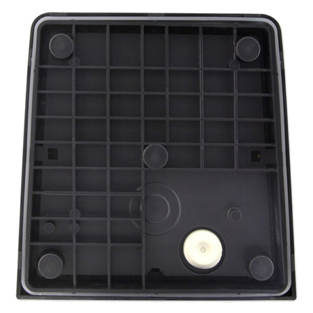 Kinkiet Ogrodowy Elewacyjny Lampa Ścienna E27 CZARNA Kwadratowa CORGI