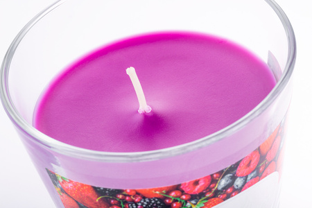 Świeca zapachowa dekoracyjna w szkle Owoce Leśne