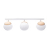 Lampa Sufitowa SFERA Drewniana 3xE14 Listwa Milagro