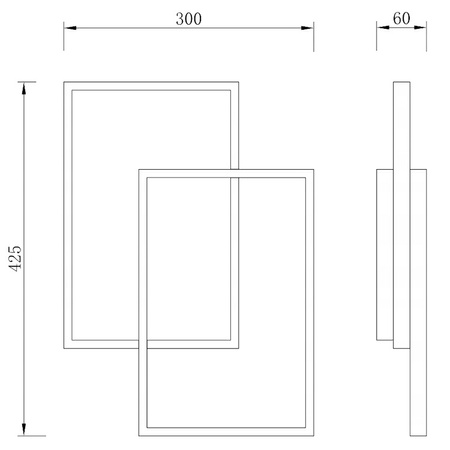 Lampa Sufitowa Żyrandol LED 45W CCT GALAXIS POLARIS Czarny + Pilot Sterujący