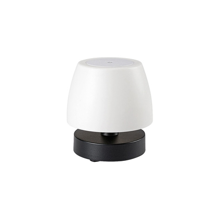 Lampa Stołowa Biurkowa Nocna Dekoracyjna 3W 140lm 3000K Ściemnialna IP44 Czarny Nowoczesny Odera Rabalux