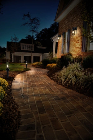 Lampa Ogrodowa Słupek Zewnętrzny Stojący LED z Czujnikiem Ruchu Szary IP44 Endura Osram