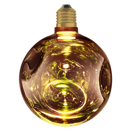 Żarówka LED E27 Kula 3.5W 300lm 2700K Ciepła Dekoracyjna Różowa ELECTRO GLASS MEDIUM Osram