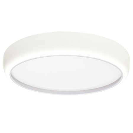 Plafon LED Lampa Sufitowa Natynkowa GEA Biały 36W LED Ø390 mm Milagro