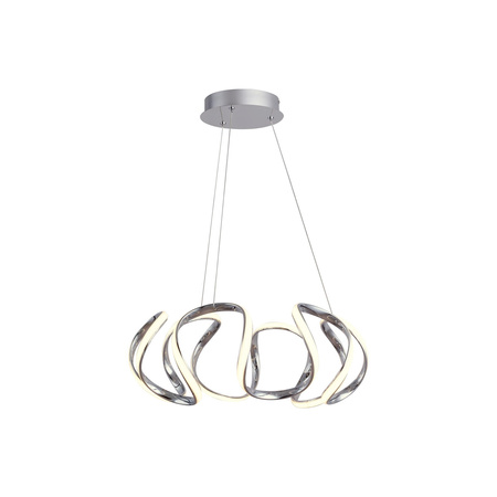 Lampa Wisząca Sufitowa LED 38W 2500lm 3000K Chrom Nowoczesny Palmira Rabalux