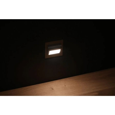 Oprawa schodowa LED Ziko szczotkowany nikiel 1,5W 4000K Neutralna KM LUMILED