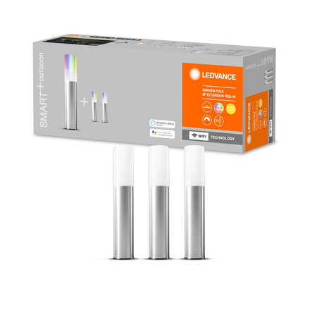 Słupki oświetleniowe LED RGB+W 3,1W SMART+ WiFi Garden 3 POLE LEDVANCE - Rozszerzenie