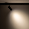 Reflektor Szynowy Lampa do Szynoprzewodów 1-fazowy LED 9W 780lm 3000K Ciepła Czarny Industrialna LVM SPOT 10142 Nowodvorski