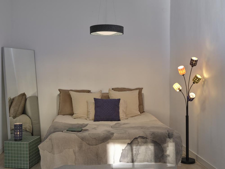 Lampa Wisząca LED 28W 3000K Oprawa Oświetleniowa Dekoracyjna Filc Szara LEDVANCE