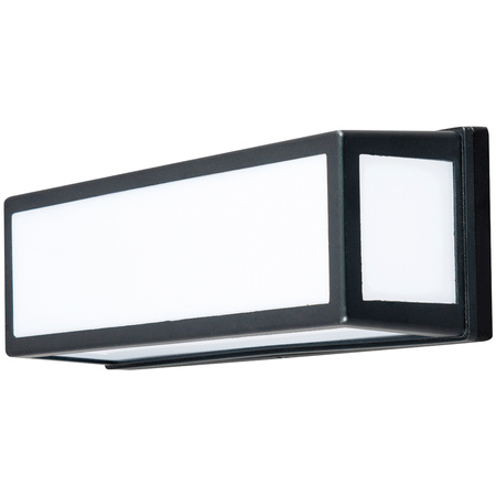 Lampa Ogrodowa Kinkiet Elewacyjny E27 Prostokątny Czujnik Ruchu DOMLO LUMILED