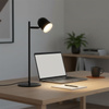 Lampka biurkowa stołowa 4,2W LED RAWI czarna 3000K GOLDLUX