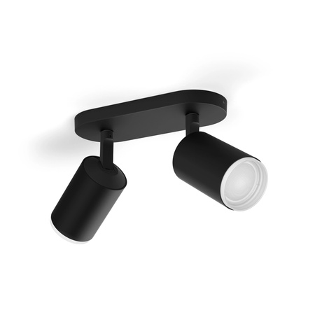 Lampa Sufitowa LED Reflektor 8.4W 800lm IP20 White and Color Ambiance RGB + TW Biała Inteligentna SMART Zigbee Bluetooth Fugato Philips HUE