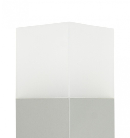 Lampa Ogrodowa Zewnętrzna Stojąca SŁUPEK Cube Max CB-MAX 400 AL E27 40cm Su-Ma