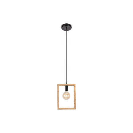 Lampa Wisząca Sufitowa Zwis E27 Czarny Skandynawski Indigo Rabalux