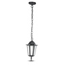 Lampa Ogrodowa Wisząca E27 Na łańcuchu Czarny mat VT-752 V-TAC