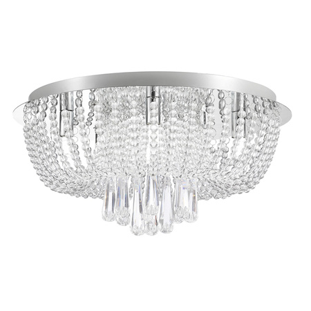 Lampa Sufitowa Dekoracyjna 6x G9 Chrom Klasyczny Larisha Rabalux