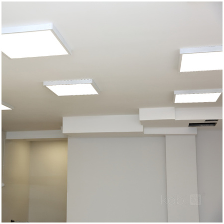 Panel LED Natynkowy 36W 4320lm 4000K 120° Neutralny Kaseton Biały 60x60cm Brisbane Kobi