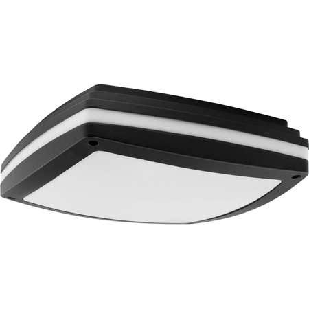 Lampa Ogrodowa Kinkiet Elewacyjny Plafon 2x E27 Kwadratowy LARIS LUMILED