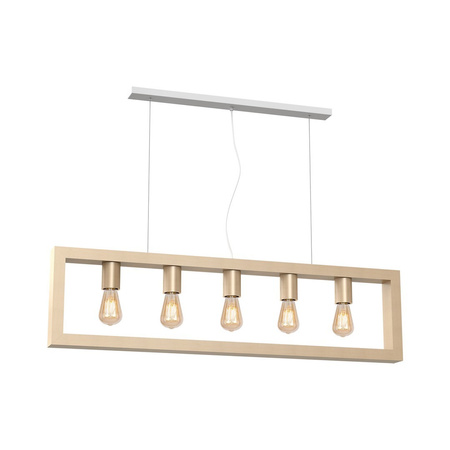 Lampa Wisząca Sufitowa MACK 5xE27 Milagro