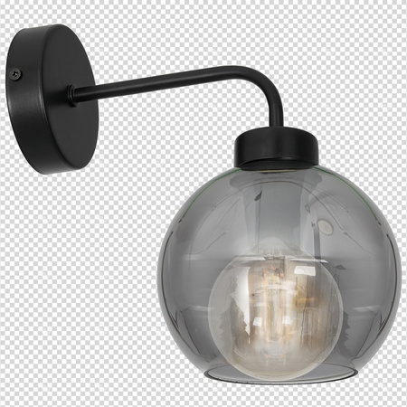 Lampa Ścienna Kinkiet SOFIA SMOKED 1xE27 Milagro