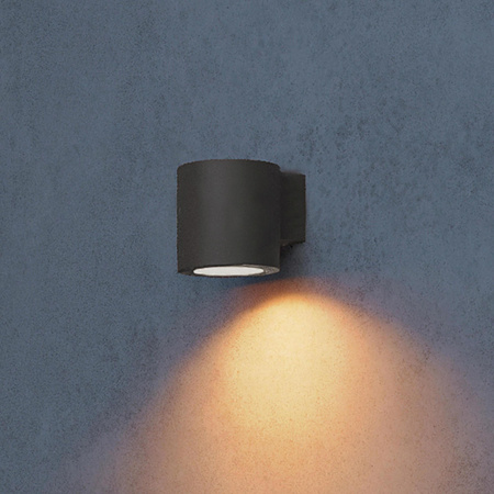 Kinkiet Ogrodowy Lampa Zewnętrzna Elewacyjna LED GU10 IP44 Czarna Fylx Philips