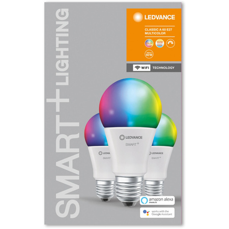 Żarówka LED 9W Tradycyjna 806lm CCT RGB Ściemnialna SMART+ WiFi Classic Ledvance