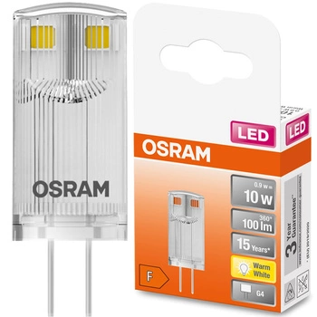 Żarówka LED G4 KAPSUŁKA 0,9W = 10W 100lm 2700K Ciepła 320° OSRAM Star