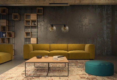 Lampa Sufitowa Wisząca 2x E27 Czarna Nowoczesna MONACO 9363 Nowodvorski