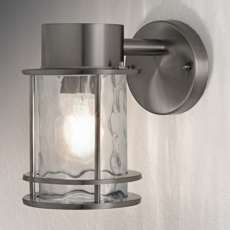 Lampa Ogrodowa Zewnętrzna Kinkiet Elewacyjny LED E27 IP44 Srebrny Endura Ledvance