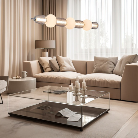 Lampa Wisząca Sufitowa CARO SMOKED 42W LED Milagro