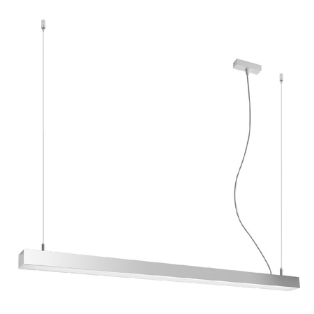 Lampa Sufitowa LED Wisząca PINNE 31W 4000K Liniowa 117cm Szara SOLLUX