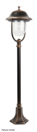 Lampa Ogrodowa Zewnętrzna Stojąca SŁUPEK Prince K 5002/2/O E27 117cm Su-Ma