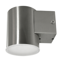 Kinkiet Ścienny LED Lampa Elewacyjna Zewnętrzna 6.5W 450lm 4000K Neutralna 140° Srebrny IP44 Nivero Sanico Goldlux