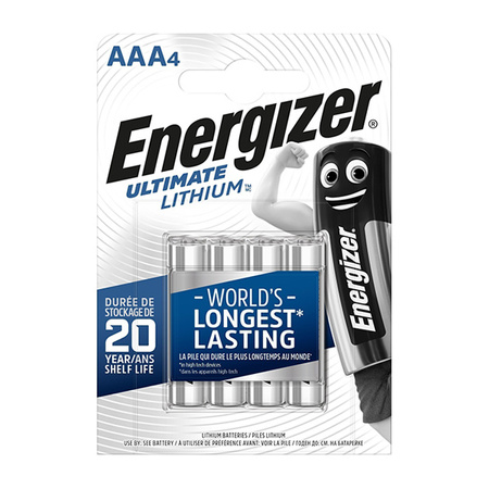 Baterie ENERGIZER ULTIMATE LITHIUM AAA 1,5V Blister 4szt