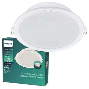 Panel LED Oprawa Podtynkowa Wpuszczana LED 12.5W 1300lm 4000K Biała Meson Philips